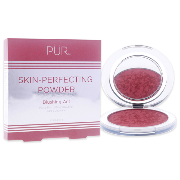 Blushing Act Skin Perfecting Powder - Berry Beautiful 0.28 oz Powder - Picture 3 of 4